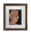 Wood Pablo Picasso Linogravure Ltd Edition - "Tete De Femme" 1959 W/Frame For Sale - Image 7 of 7