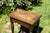 19th Century Antique English Rectangular Oak Joint Stool For Sale - Image 5 of 8