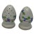 Vintage Herend Blue Garland PBG Hand-Painted Porcelain Salt & Pepper Shakers Pair Models 250 Hungary C. 1980s For Sale