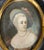 Black 19th Century English Georgian Style Victorian Miniature Portrait of a Lady For Sale - Image 8 of 13