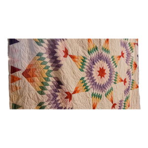 Early Century Broken Star Quilt