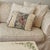 High-end vintage luxury decorative accent pillow purchased in the early 1990s at the ABC Carpet & Home furniture store in...