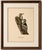 White-backed Woodpecker Pair – von Wright Brothers Swedish Bird Print, 1929 This striking original ornithological print...