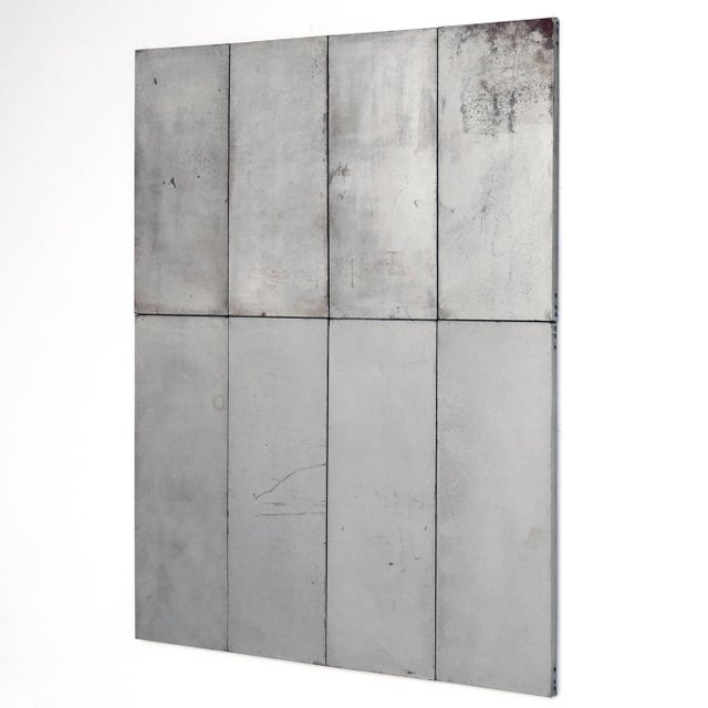 Minimalist Metal 4X2 Artwork by Ramon Horts For Sale - Image 12 of 12