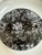 2000 - 2009 Royal Doulton Pasta Bowl in the Provence Noir Pattern Featuring a Black Floral Center and Striped Border For Sale - Image 5 of 11