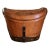 19th Century French Leather Hat Box With Original Top Hat Rouen For Sale