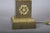 Brown Antique Neoclassical Louis XVI Style Bronze Column Table Lamp with Gilt Accents, Europe, 19th Century For Sale - Image 8 of 10