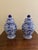 Ceramic Chinoiserie Blue and White Porcelain Ginger Jar For Sale - Image 7 of 7