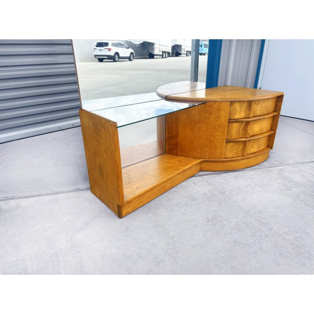 1960s 1960s Mid-Century Maple Vanity by Heywood-Wakefield For Sale - Image 5 of 13