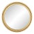 Friedman Brothers The Hayes Mirror in Classic Gold - 36" For Sale