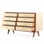 Mid-Century Modern Mid-Century Mahogany and Parchment Commode, C. 1950 For Sale - Image 3 of 8