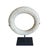 Marble Ring Sculpture on Stand For Sale - Image 12 of 14