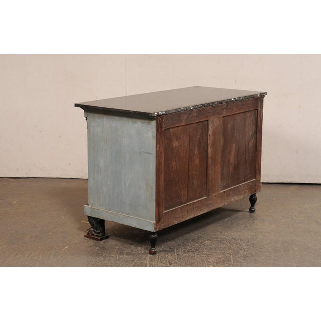 19th Century 19th Century French Neoclassical Commode W/ Paw Front Feet For Sale - Image 5 of 11