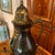 Late 19th Century Antique Painted and Gilded Samovar Lamp For Sale - Image 5 of 18
