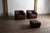Animal Skin DS-47 Seating Group in Buffalo Leather from de Sede, 1970s, Set of 5 For Sale - Image 7 of 11