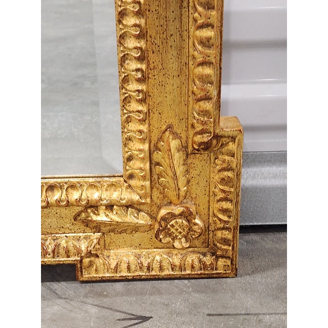 Vintage Giltwood Mirror With Seashell Motif For Sale - Image 9 of 15