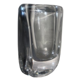 Crystal Vase, France, 1970s For Sale