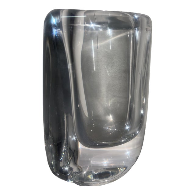 Crystal Vase, France, 1970s For Sale