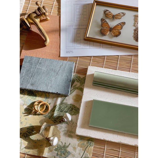 1980s Vintage Taxidermy Butterflies, Custom Framed Set of Four For Sale - Image 5 of 5