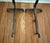 Metal Midcentury Pair of French Fleur-De-Lis Cast Iron Fireplace Andirons For Sale - Image 7 of 8