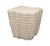 Strata Side Table, Cream For Sale