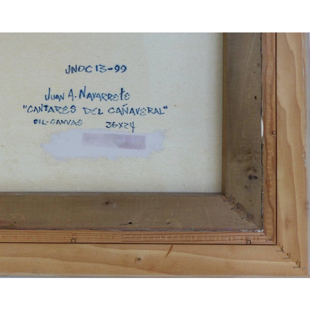 Juan Navarette Contemporary Oil Painting, Cuban American Artist For Sale - Image 10 of 11