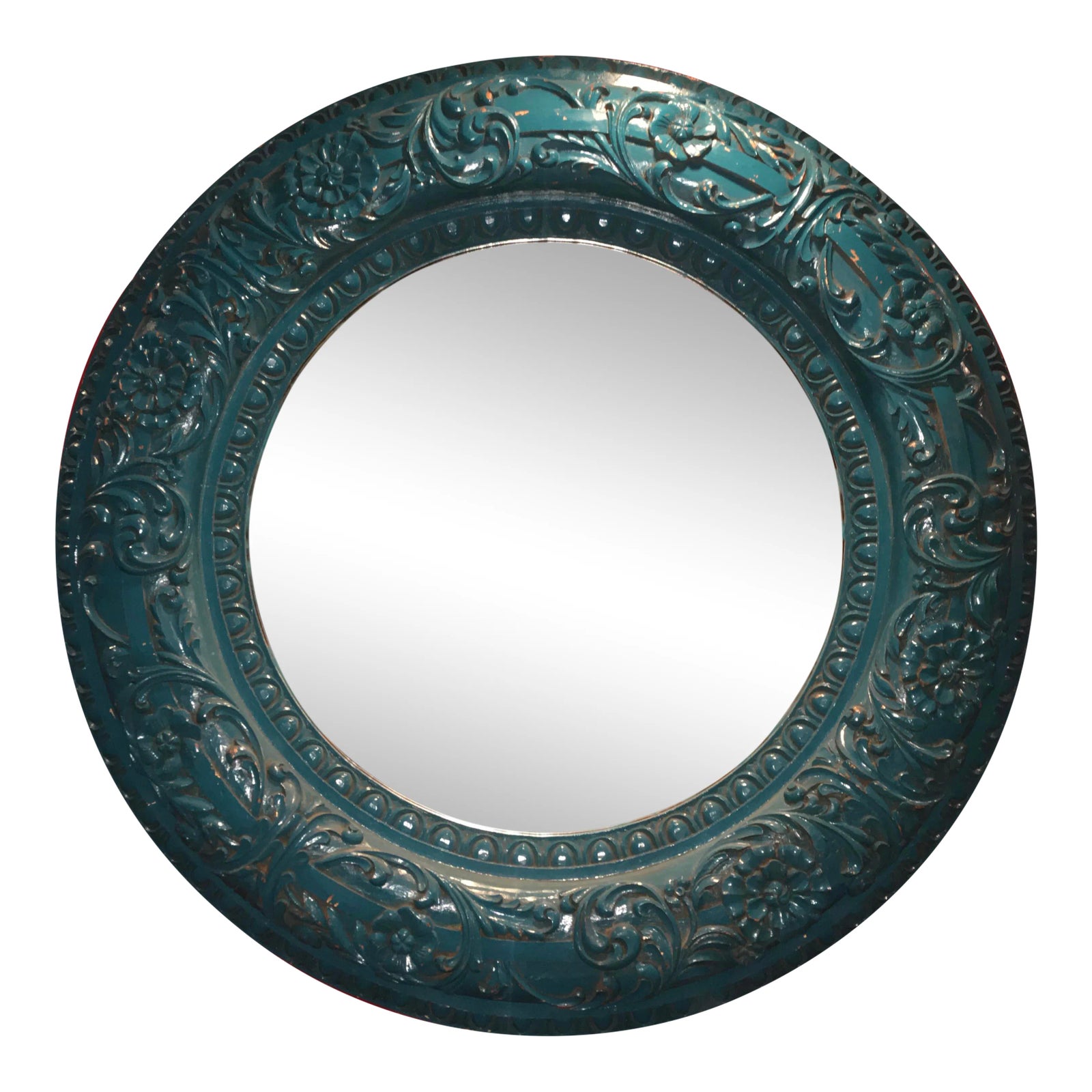 Large Gesso & Gilt Wall Mirror by Windsor Art & Mirror Co. Chairish