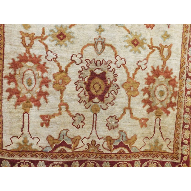 1980s Vintage Handmade Persian Sultanabad Style Mahal Rug. 5'x 7'9" For Sale - Image 5 of 13