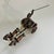 Metal Vintage Bronze Roman Warrior in Chariot Pulled by Two Horses Sculpture For Sale - Image 7 of 11