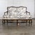 Late 20th Century French Louis XV Style Settee by Highland House Black and White Toile De Jouy For Sale - Image 18 of 18