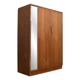 Teak Double Door Wardrobe from Austinsuite, 1960s For Sale