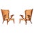 Set of Mid-Century Highback Armchairs attributed to Guglielmo Pecorini, Italy, 1930s For Sale - Image 6 of 6