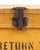 Vintage A. L. Sayer Yellow Wood Bakery Box For Sale - Image 9 of 10