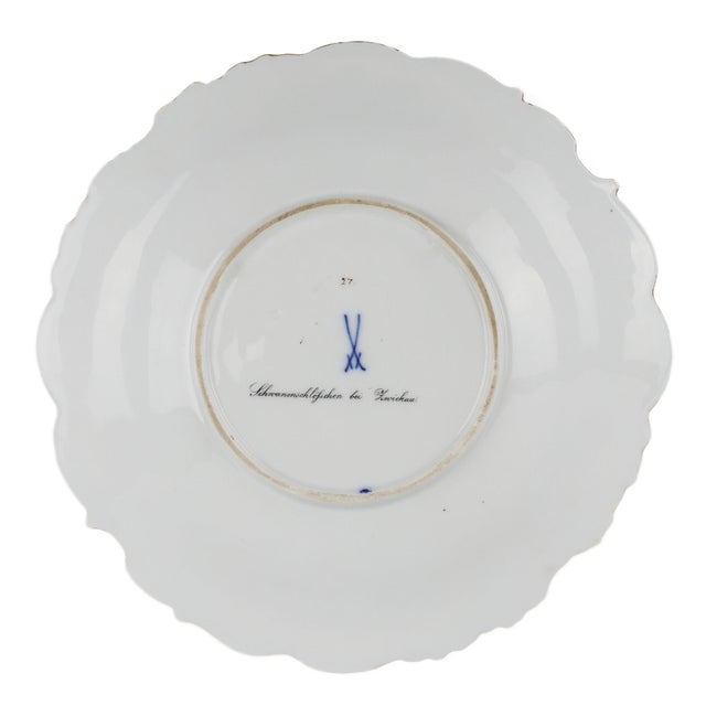 Decorative Dish with a View of Zwickaufrom Meissen, 1860s