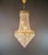 Empire Style Crystal Basket Chandelier Handcrafted Crystal Ornamentation For Sale - Image 11 of 11