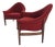 Milo Baughman Thayer Coggin Walnut Petite Lounge Chairs a Pair For Sale
