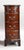 Mahogany Bow Front Bedside Chests of Drawers, 1920, Set of 2 For Sale - Image 6 of 9