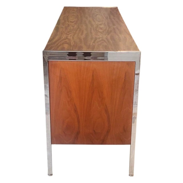 Mid-Century Modern Executive Desk Credenza Set Ge Series 900 Myrtle Desk Co 1960s, 2 Pieces For Sale - Image 10 of 17