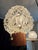 Mid-Century Modern 6-Arm Chandelier with Pressed Glass Shades, Late 20th Century For Sale - Image 10 of 17