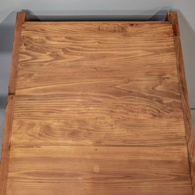 Antique Japanese Cedar & Elm Goshu Mizuya Kitchen Chest For Sale - Image 11 of 11