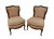 Early 20th Century Pair of French Country Slipper Chairs For Sale - Image 5 of 8