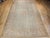 Vintage Turkish Oushak Hand-Knotted Rug in Open Geometric Pattern in Pale Green, Yellow, Pink For Sale - Image 9 of 17