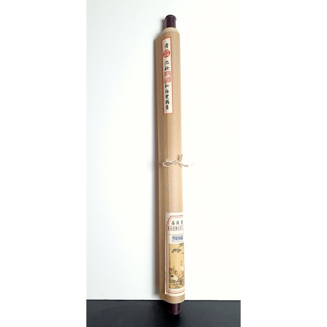 Chinese Huaniao Scroll For Sale - Image 9 of 10