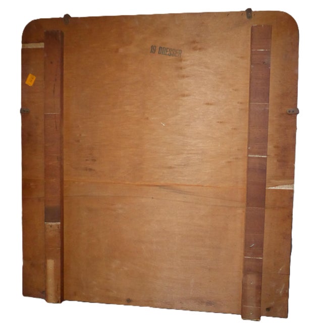 Mid-Century Modern 1950s Dresser With Mirror and 3 Drawers For Sale - Image 3 of 5