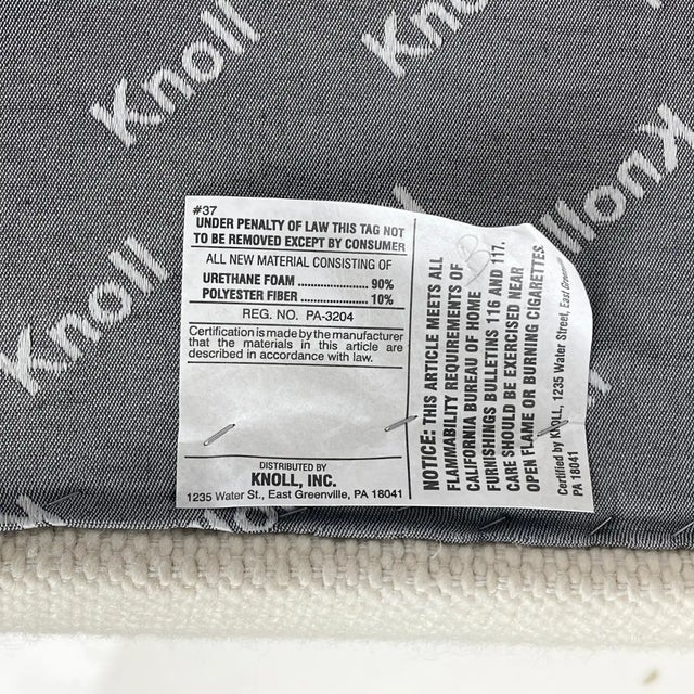 Mies Van Der Rohe for Knoll Brno Chair in Cato Upholstery For Sale - Image 10 of 11