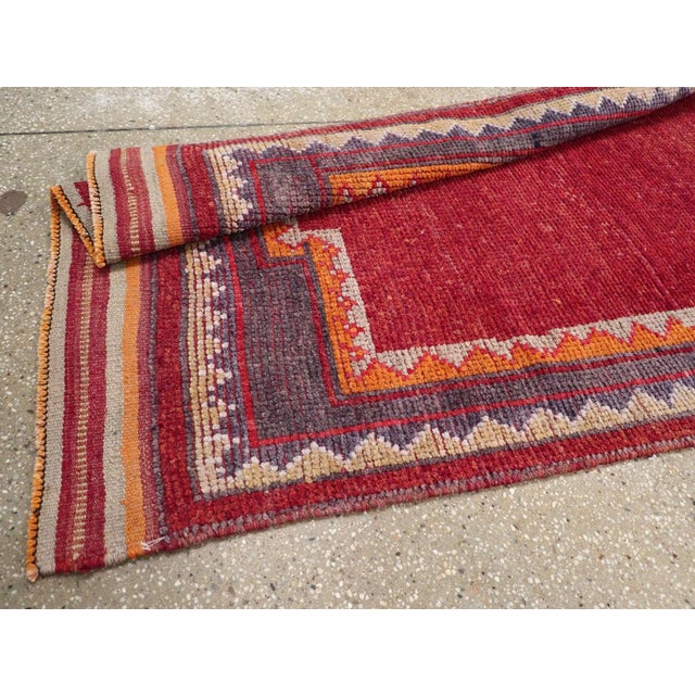 Galerie Shabab Collection Mid-20th Century Turkish Anatolian Runner For Sale - Image 10 of 10
