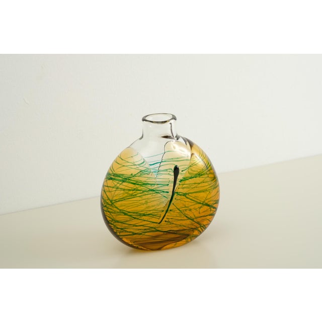 Mid-Century Glass Vase by Jiri Suhajek for Moser, 1970s For Sale - Image 4 of 9