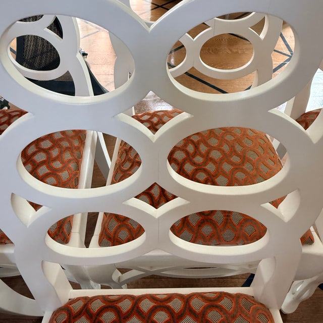Contemporary Set of 12 Loop Dining Chairs For Sale - Image 3 of 11