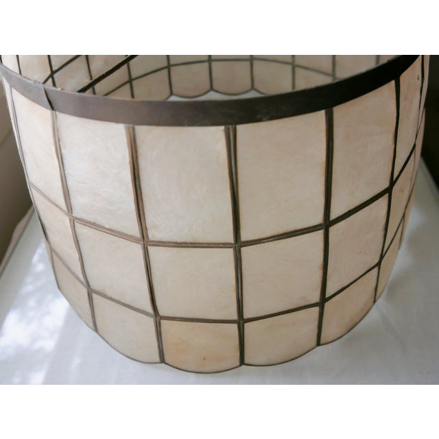 Capiz Shell Lamp Shades a Pair Chairish