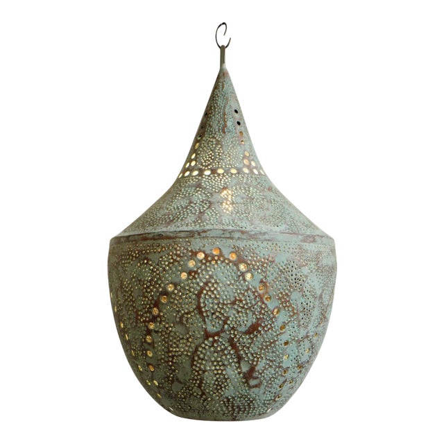 Copper Madras Pendant Medium For Sale